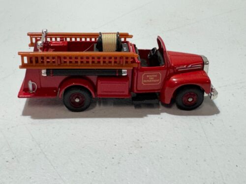 Boston Dept. Mack B Pumper Corgi Red Fire Engine Truck Car Rare Vintage