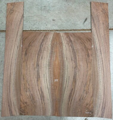 Curly Claro Walnut Jumbo sized Acoustic Guitar set, Great figure, color 73023-2