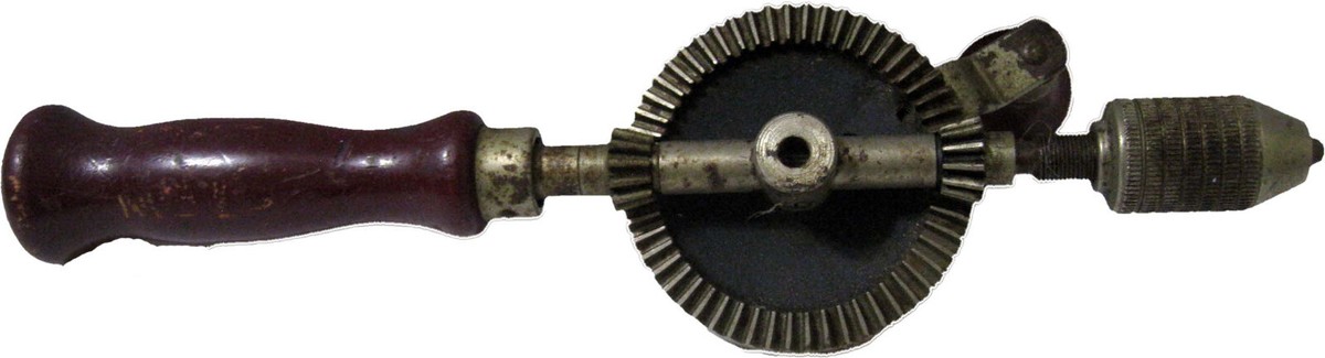 Antique STANLEY ® Company - # 617 Hand Drill - Made In USA - Used