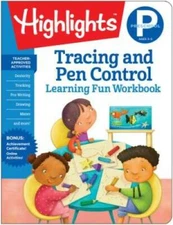 Preschool Tracing and Pen Control (Highlights Learning Fun Workbooks) - GOOD