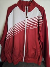 Vintage Y2k Enyce Jacket Mens 3XL XXXL Red Track Suit Top Baggy 90s Ali G Street