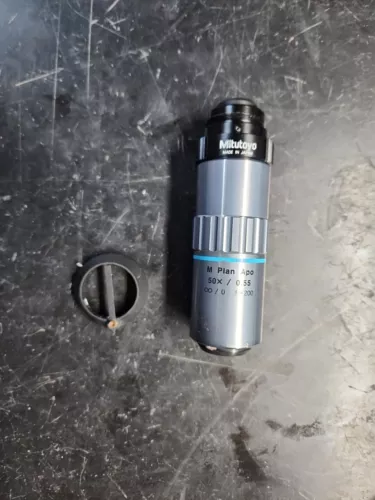 Mitutoyo M Plan Apo 50x 0.55 F=200 Warranty 1x Adapter