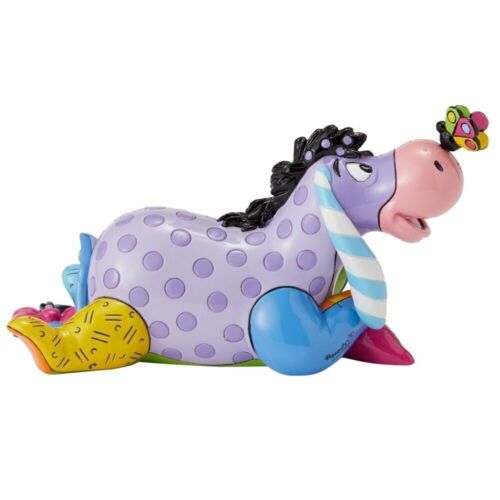 Romero Britto DISNEY EEYORE FIGURINE 6001309 Licenced Product Brand New - Bild 2 von 9