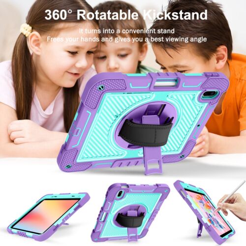 Funda con correa para el hombro resistente a prueba de golpes con soporte de goma 10.9" 10.ª generación para Apple iPad - Imagen 4 de 65