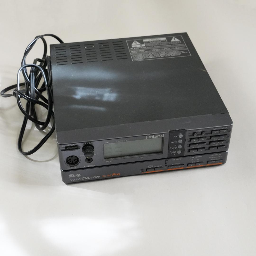 ROLAND SC-88 Pro Sound Canvas Module Tested Used From Japan