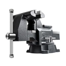 Forward CR60A 6.5 Inch Bench Vise Heavy Duty Vice with Anvil and 210 Degrees ...