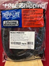 1 Tripp-Lite P606-010 Gold Parallel Printer A-B Cable 10 ft male/male NIP 