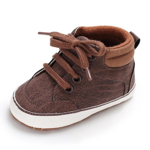 PU Leather Soft Sole Casual Sport Girl Boy Baby Leather Boots - 第 5/16 張圖片