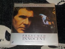 Presumed Innocent Widescreen Laserdisc LD Harrison Ford Free Ship 50