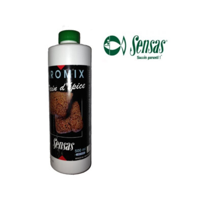 Sensas Aromix 500 ml - Lebkuchen Flüssiglockstoff Lockstoff (1,40 EUR/100 ml)