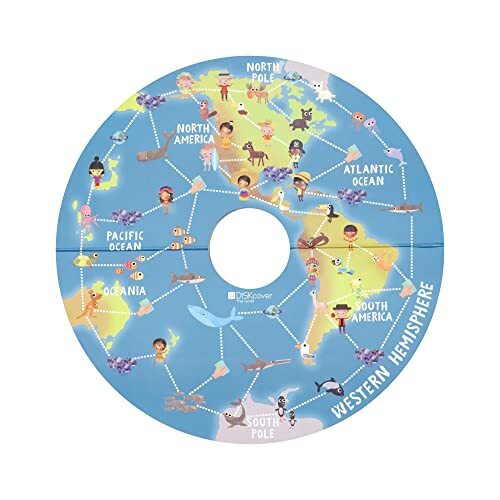 Stokke MuTable Tavola da Gioco, Giro del Mondo - Versione 2023 - Tavola (S3I) - Foto 1 di 1