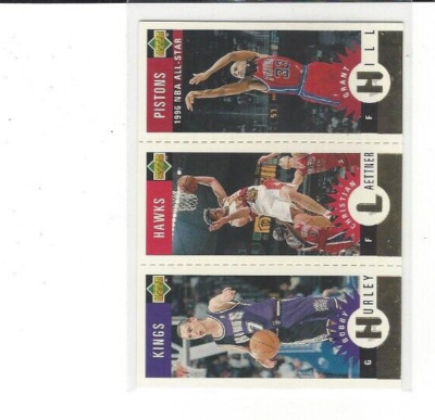 1996-97 COLLECTOR'S CHOICE BASKETBALL GOLD MINI-CARDS INSERT SINGLES