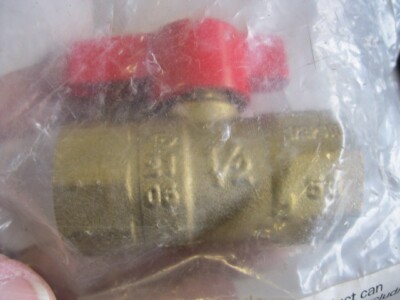 Webstone Gas Ball Valve Brass 600 WOG H22562