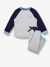 Peter Alexander Jnr Boys Waffle Stripe Pj Set size 2-6