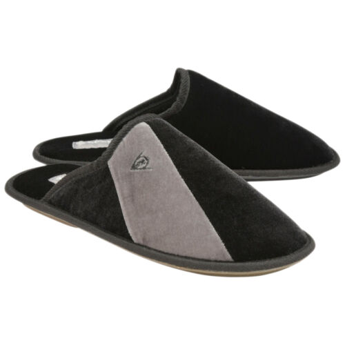 DUNLOP MENS SLIPPERS MEMORY FOAM COMFY SOFT MULES SLIP ON HOUSE COSY WARM SHOES - Picture 23 of 36