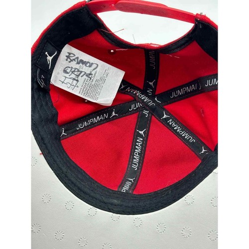 Nike Jordan Hats Kids 4-7 Red White Colorblock Jumpman Basketball Cap Snap Back - Picture 8 of 9