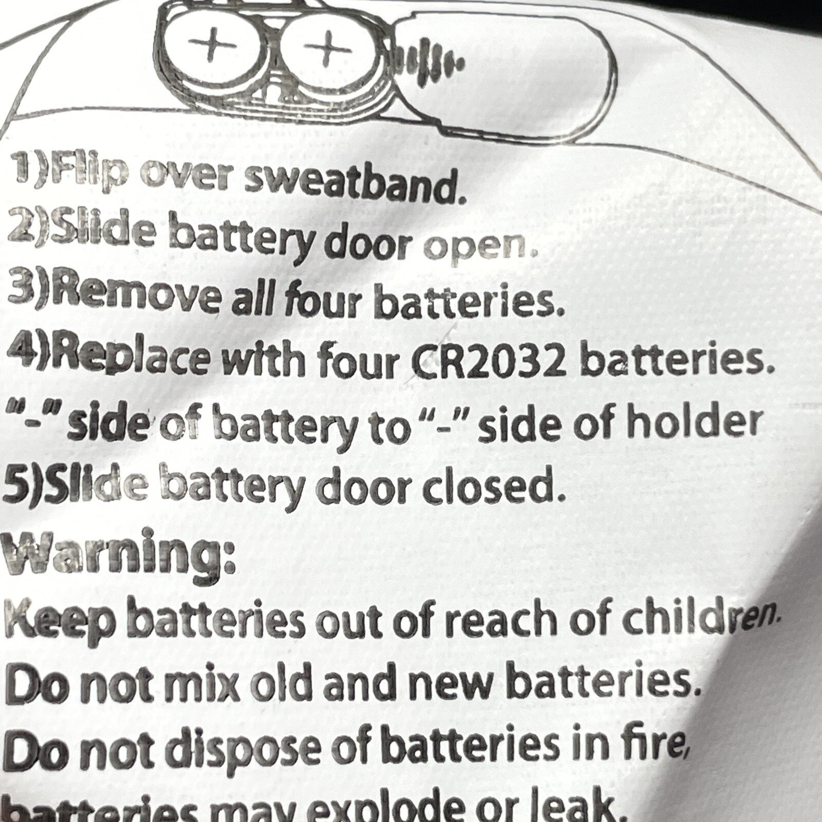 Power cap flashlight cap hat strap back battery o… - image 15