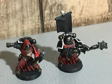 A20742 WARHAMMER 40K SPACE MARINES DARK ANGELS VETERANS 2 PK METAL BODIES