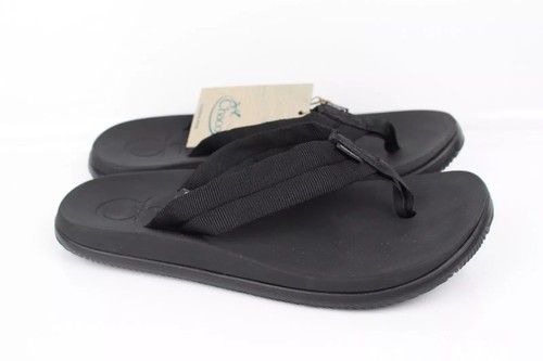 Chaco Men's Sandals Chillos Flip Flop Tube Lightweight Black 108604