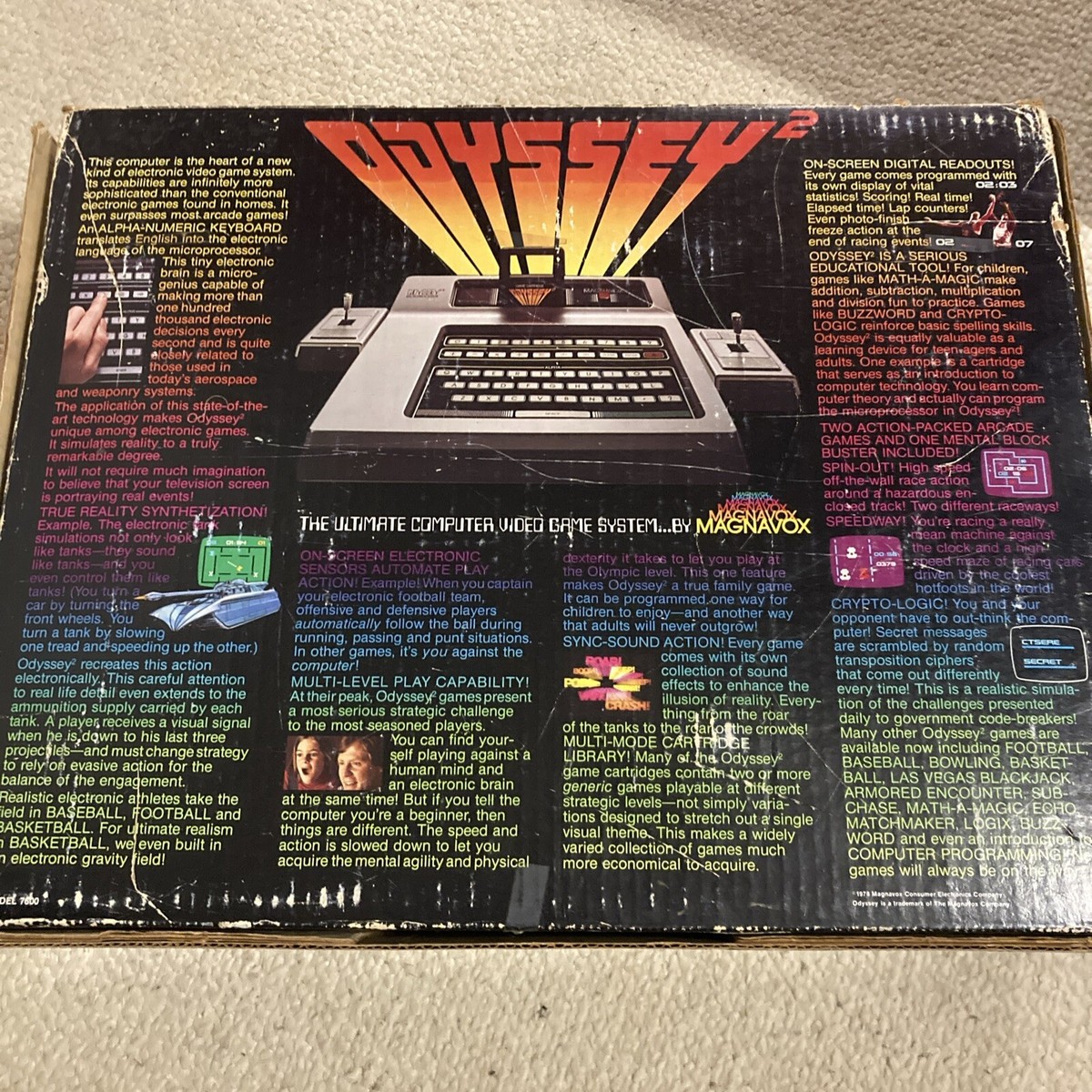 1980 Magnavox Odyssey 2 Console W/ Original Box System | eBay 1980 Magnavox Odyssey 2 Console W/ Original Box System | eBay