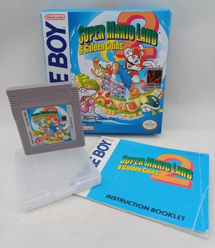 Super Mario Land 2: 6 Golden Coins Nintendo Game Boy Authentic, Tested - w/Box
