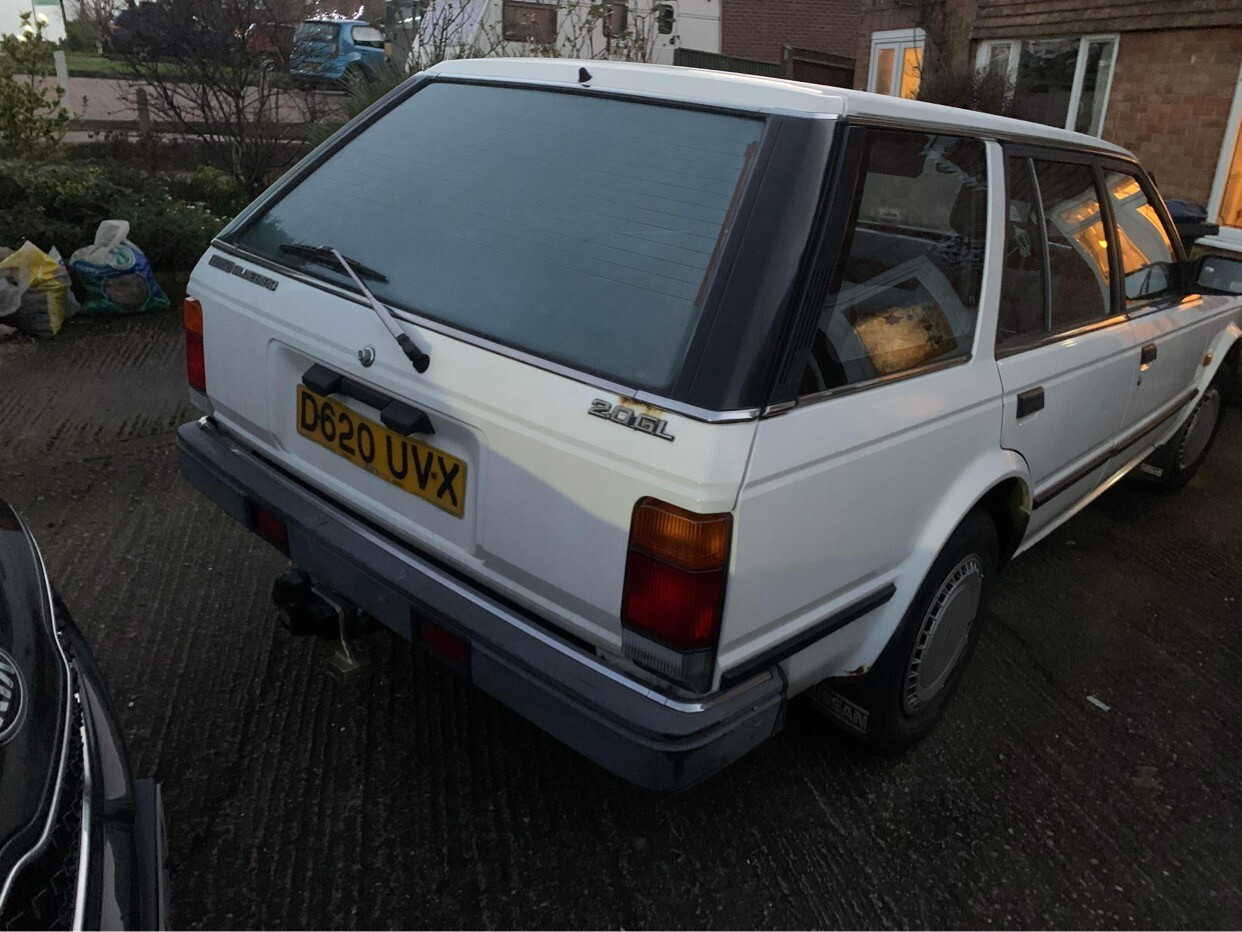 Image 4 - Extremely rare Nissan Bluebird estate u11