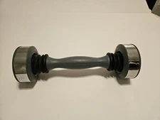 Shake Weight 5lb Silver Gray Dumbbell