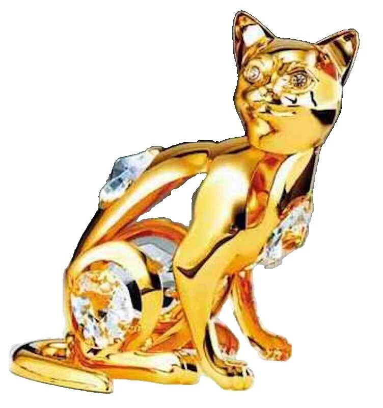 Decoración para gatos Cristal esculturas y estatuillas