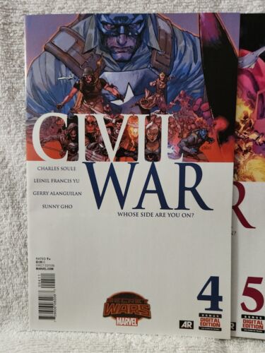2015 CIVIL WAR SECRET WARS 1-5 MARVEL SET FUMETTI COMPLETO #1 VARIANTE MINIMATE - Foto 5 di 6