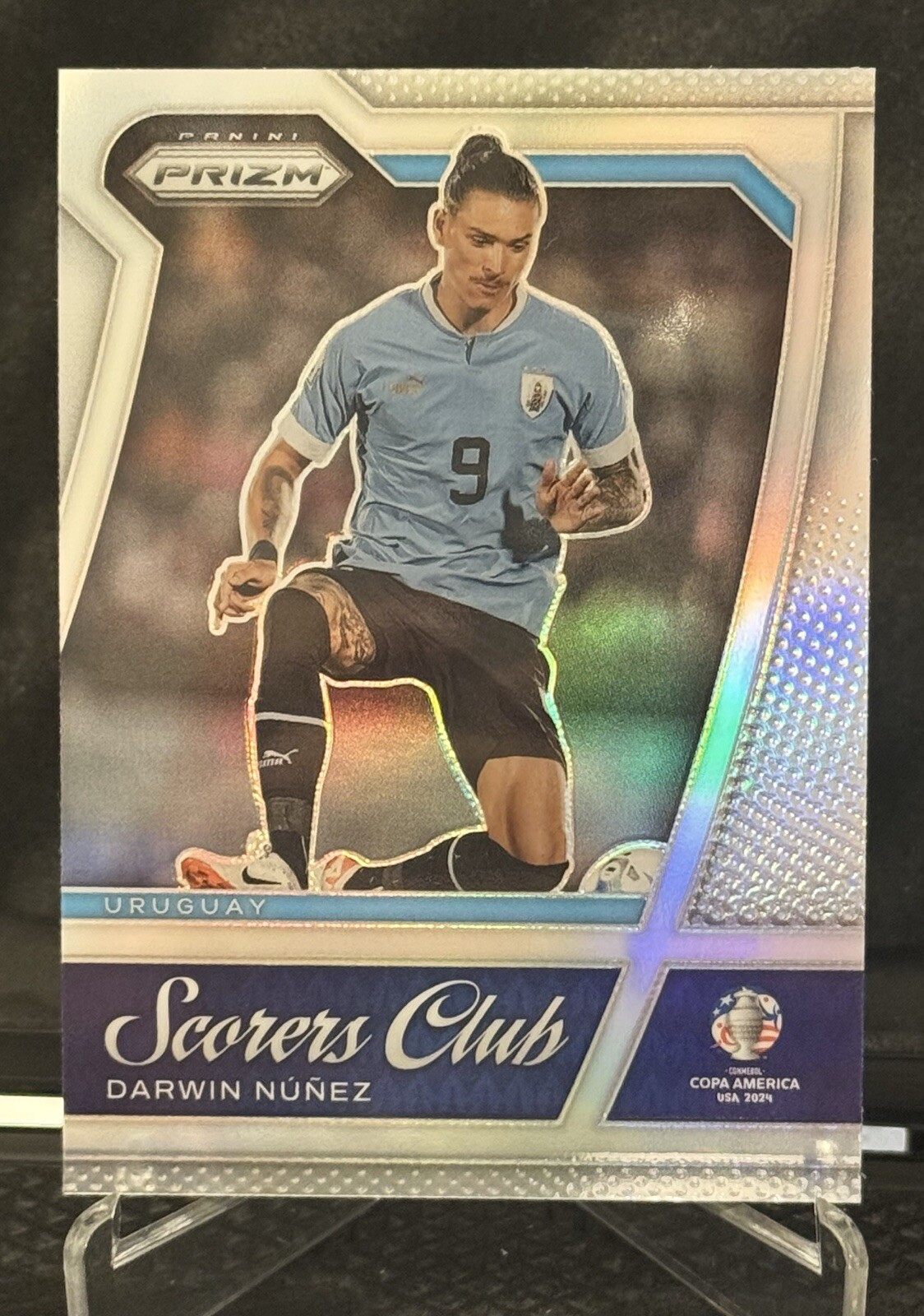 2024 Prizm Copa America Uruguay Scorers Club Darwin Nunez Silver