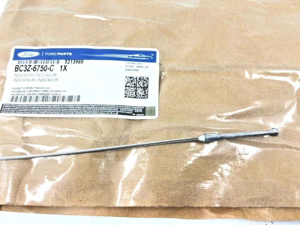 Ford F-Super Duty Series 2013-2016 6,7 L motor indicador de nivel de aceite varilla OEM Foto 3 de 4