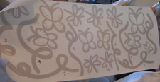 Pottery Barn Kids Butterflies Flutter wall decal 96 X 11.5 W New in tube