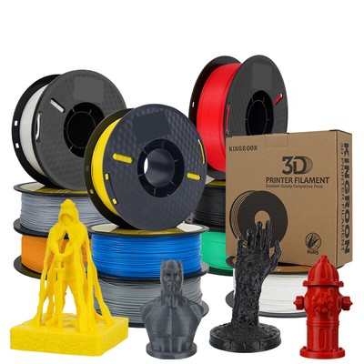 【BUY 3 GET 1 FREE】Kingroon 1KG PLA PETG 1.75 mm 3D Printer Filament Bundle Spool