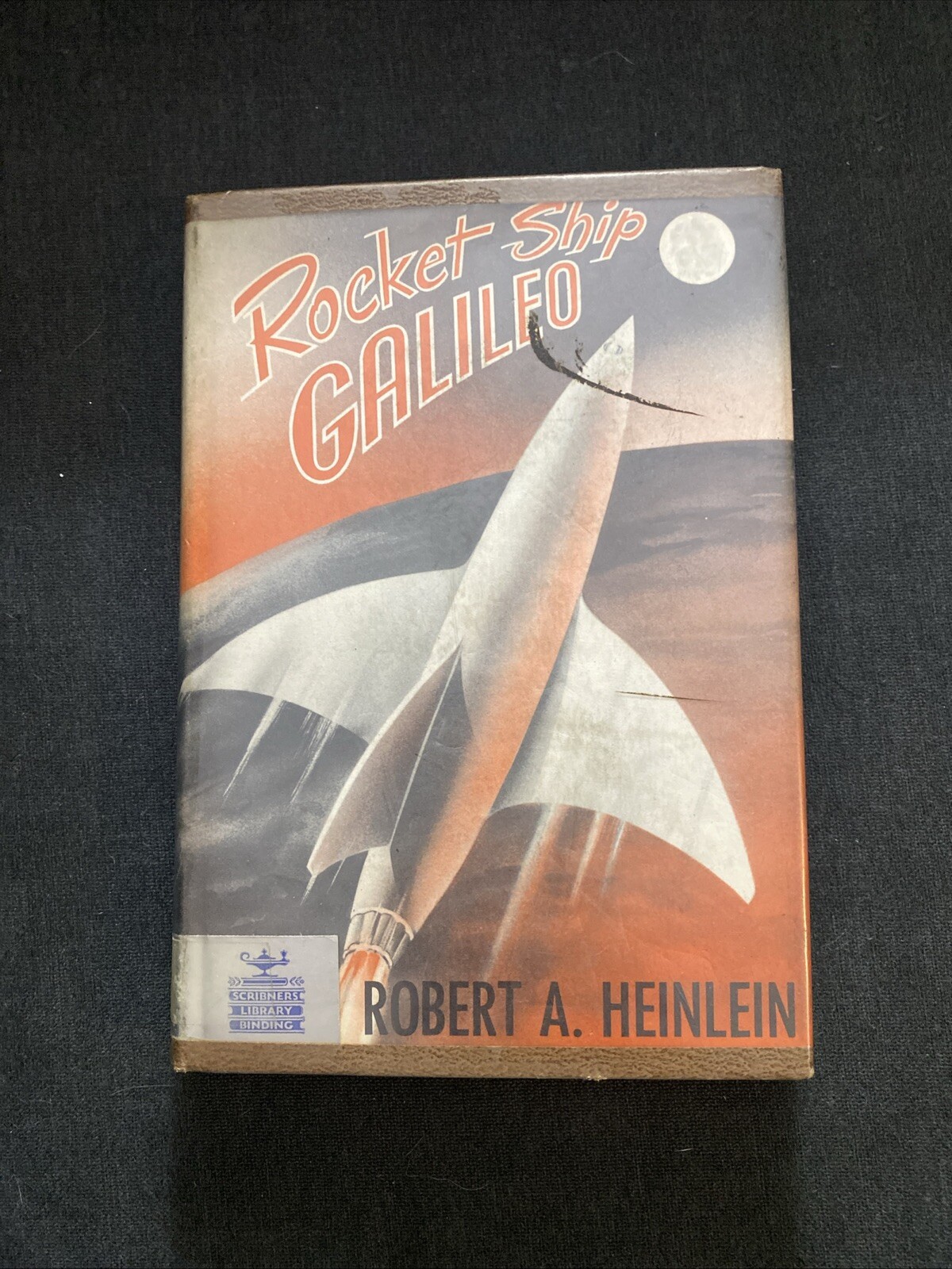 Rocket Ship Galileo 1947 Scribners Library Binding Edition Robert A. Heinlein