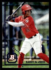 2022 Bowman Heritage #BHP-11 Randy De Jesus Prospects Card Los Angeles Angels