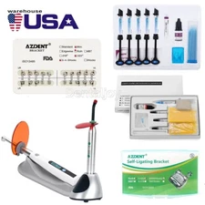 Dental Orthodontic Brackets Braces Mini Roth 022/Light Cure Composite Resin Kit