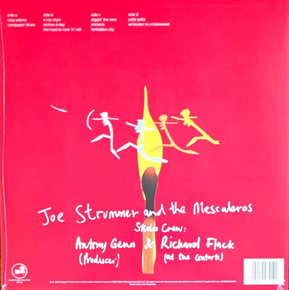 JOE STRUMMER AND THE MESCALEROS ROCK ART AND THE X-RAY STYLE - VINYL 2-LP SET - Image 2 of 2