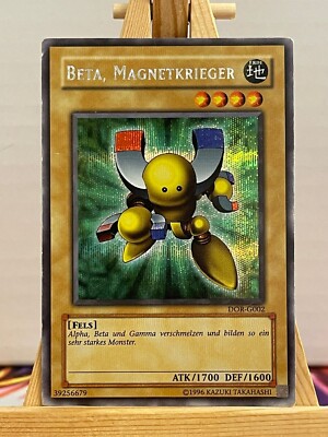 Beta, Magnetkrieger DOR-G002 Secret Rare Deutsch VG YUGIOH