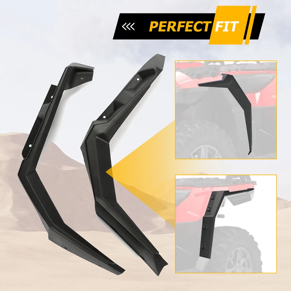 4 guardabarros para Polaris Sportsman 850 XP 1000 2017-2023 #2882455 Foto 3 de 4