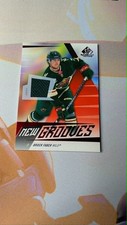 2023-24 SP Game Used New Grooves Brock Faber Jersey RC NG-10 Wild