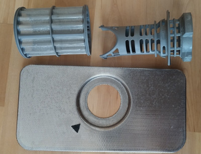 Sieb Set 3 Teilig Geschirrspüler Spülmaschine Bosch, Siemens, Neff