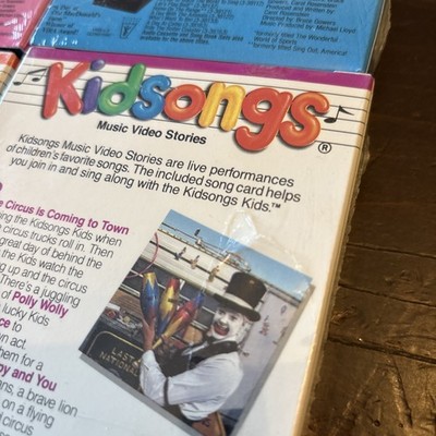 Kidsongs - Music Video Stories, lot of 4 New - Sealed 75993811230