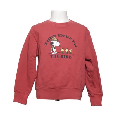 Uniqlo x UT, Sweatshirt, Größe: 128, Rot, Print, Unisex (Kinder) #Lwc