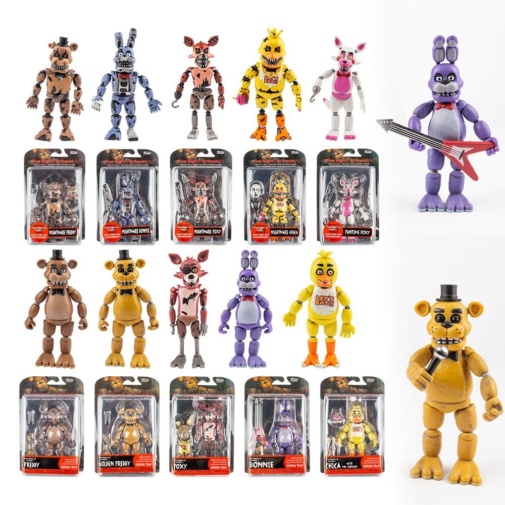 FNAF Action Figure Five Nights at Freddy's Bonnie Foxy Security