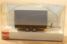 Busch, 44905 Anhänger Pritsche Plane H0, 1:87