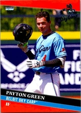 Payton Green 2025 Choice Beloit Sky Carp #21 Beloit Sky Carp