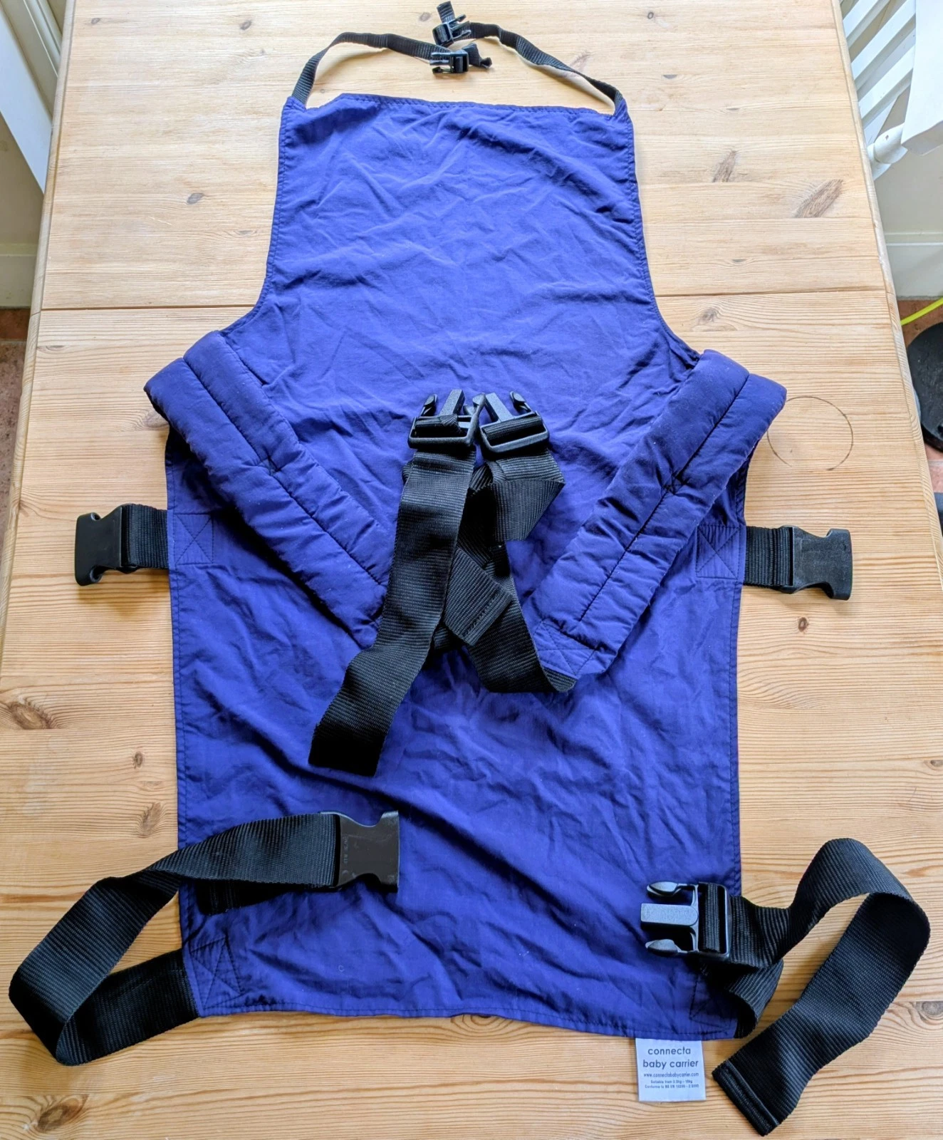Connecta (Integra) Baby Carrier 3.5kg -16kg Purple Lightweight Soft-Structured