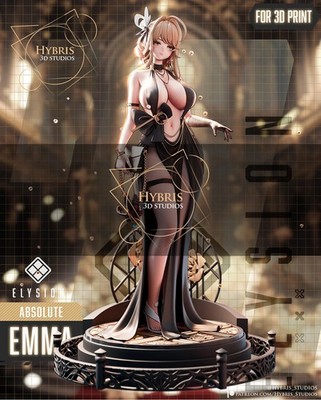 1:8 Emma Nikke Goddess of Victory Fan Art UNPAINTED High Quality Garage Kit