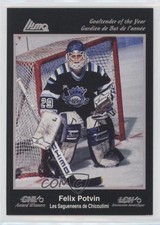 1991-92 7th Inning Sketch CHL Award Winners Felix Potvin #26 b8c