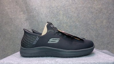 Skechers Summits SR-Colsin Mens Size 12 Black Shoes 200205W / BBK